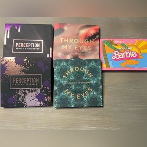 COLOURPOP EYESHADOW BUNDLE - PERCEPTION, THROUGH MY EYES, MALIBU BARBIE